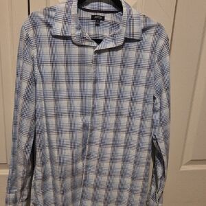 Apt. 9 Classic Blue and White Checkered Shirt